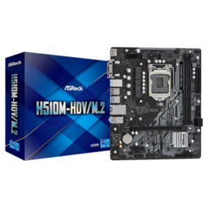 Placa Madre ASROCK H510M-HDV M.2 Socket LGA 1200 VGA DDR4