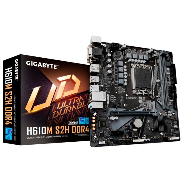 Placa Madre GIGABYTE H610M S2H Socket LGA 1700 VGA DDR4