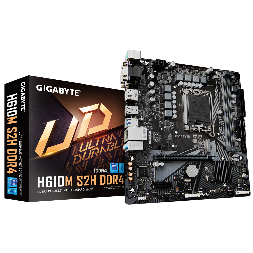 Placa Madre GIGABYTE H610M S2H Socket Lga 1700 VGA DDR4