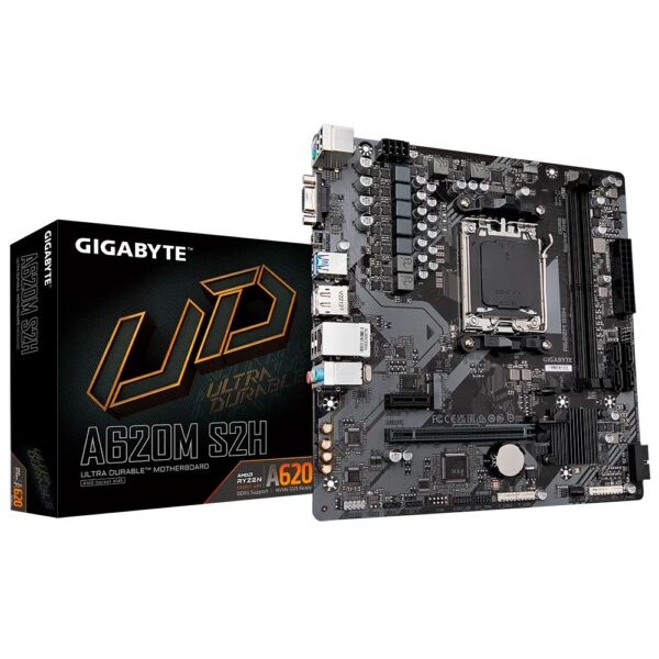 Placa Madre GIGABYTE A620M S2H Socket AM5 VGA DDR5