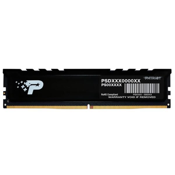 Memoria RAM Patriot Signature Premium DDR5 16GB 5600MHZ Negro (PSP516G560081H1)