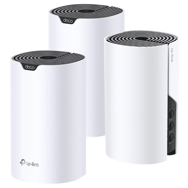 Router TP-LINK Deco S7 Whole Home Mesh WI-FI AC1900 Doble Banda 2.4GHZ 5GHZ-BLANCO (KIT CON 3)