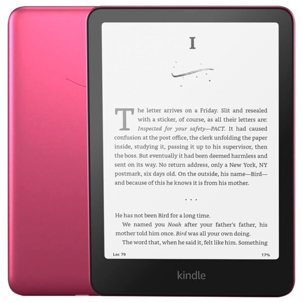 E-BOOK Amazon Kindle Paperwhite Signature Edition WI-FI / 32GB Pantalla 7" / 12 Generación / 300PPI-METALLIC Raspberry