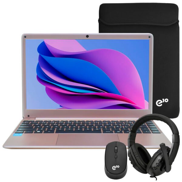Notebook Acer Gadget E10 Etbook Se CWI514 Intel Celeron N4020 Pantalla Full HD 14" 8GB RAM 256GB SSD Windows 11 - Rose (Portugués   Español)
