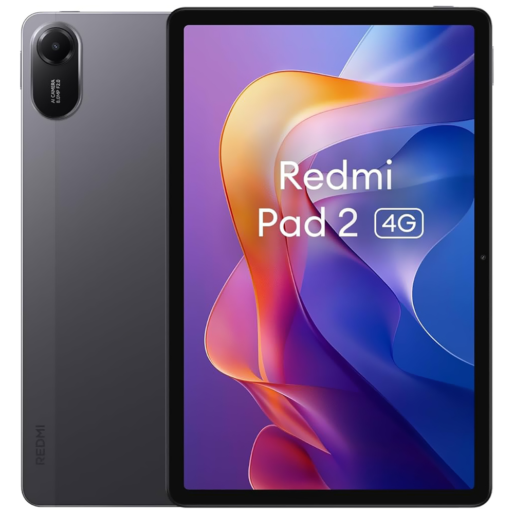 Tablet XIAOMI Redmi Pad 2 4G 4GB De RAM/128GB/PANTALLA 11"-GRIS Grafito