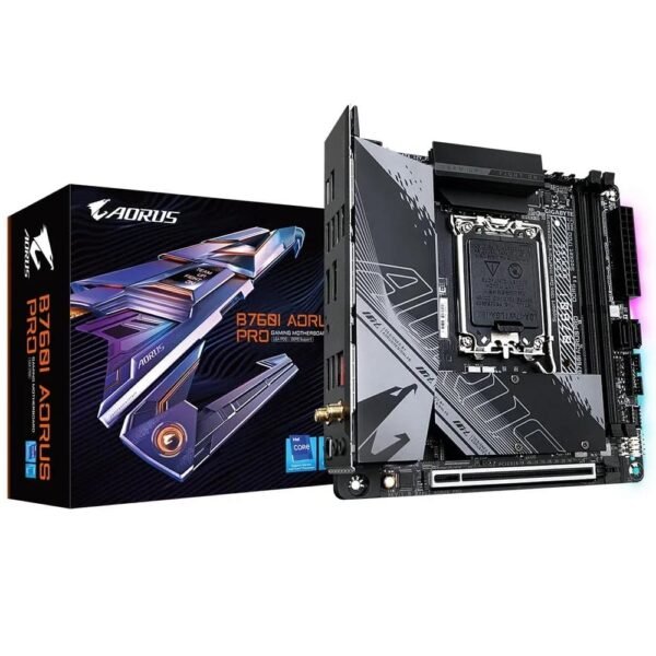 Placa Madre GIGABYTE B760I Aorus Pro Socket LGA 1700 DDR5