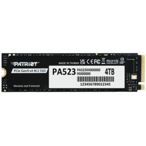 SSD PATRIOT M.2 4TB PA523 NVME-PA523P4TBM28H
