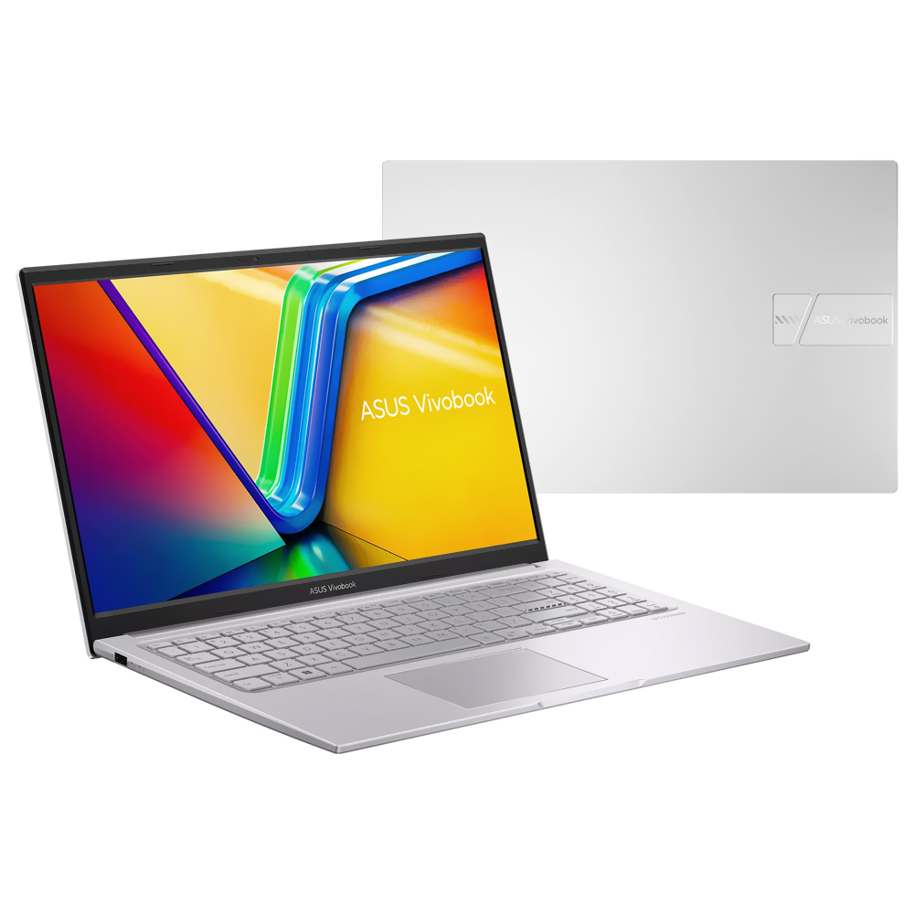Notebook Asus Vivobook F1504VAP-IH79T Intel Core 7 150U Pantalla Touch Full HD 15.6" 16GB RAM 1Tb SSD Windows 11 Home - Cool Plata (Inglés)