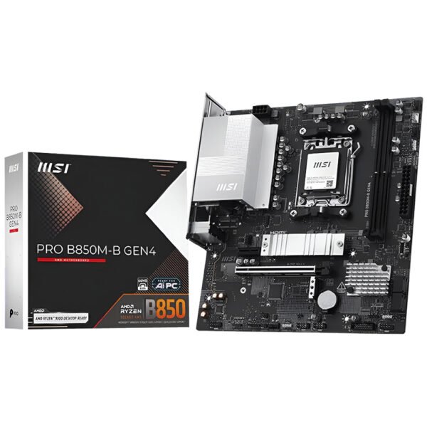 Placa Madre MSI Pro B850M-B GEN4 Socket AM5 Socket DDR5