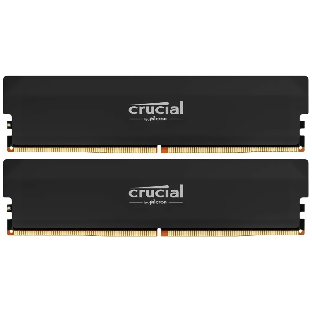Memoria Ramoria RAM Crucial Pro Series DDR5 32GB 6400MHZ Negro (CP2K16G64C38U5B)