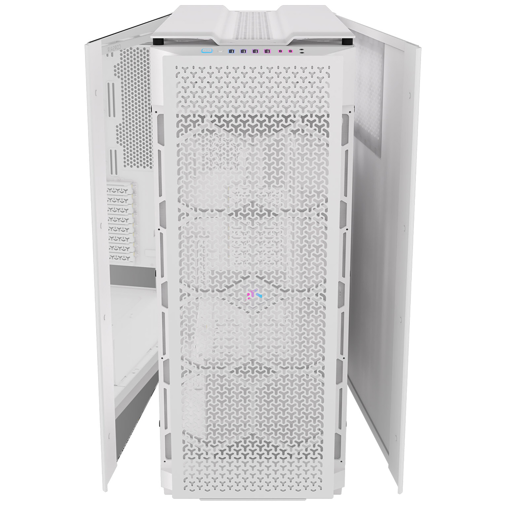 Gabinete Gamer Corsair CC-9011274-WW 9000D Airflow Vidro Blanco - Super Full Tower