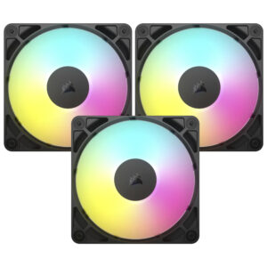 Cooler para Gabinete Corsair RS120 120mm ARGB CO-9050181-WW Kit con 3