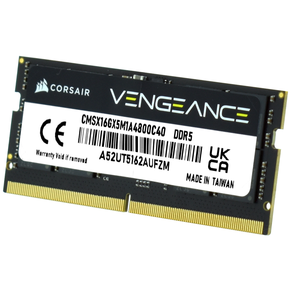 Memoria RAM Notebook DDR5 16GB 4800MHZ Corsair Vengeance Oem CMSX16GX5M1A4800C40 (S Cx)