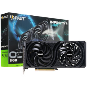 Tarjeta Gráfica 8 GB PALIT RTX 5060 Infinity 2 OC 2512 MHZ 128 - BIT GDDR7 / DISPLAYPORT / HDMI NE75060V19P1 - GB2063L