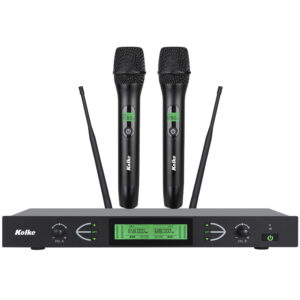 Micrófono Inalámbrico Kolke KPI - 776 Uhf Negro 2 - PACK