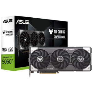 Tarjeta Gráfica 16 GB ASUS RTX 5060TI Tuf Gaming 2572 MHZ 128 - BIT GDDR7 / DISPLAYPORT / HDMI Tuf - RTX 5060TI - 16G - Gaming