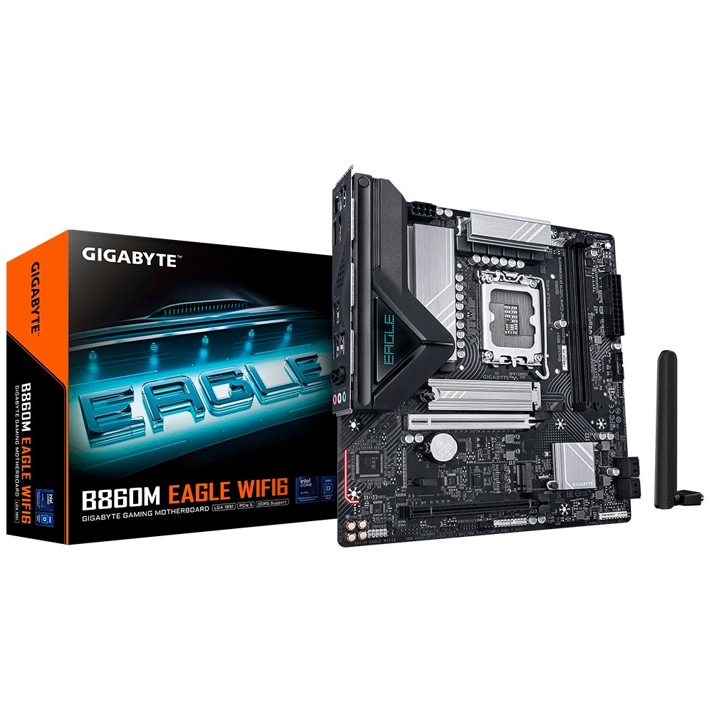 Placa Madre GIGABYTE B860M Eagle WI-FI 6 Socket LGA 1851 DDR5