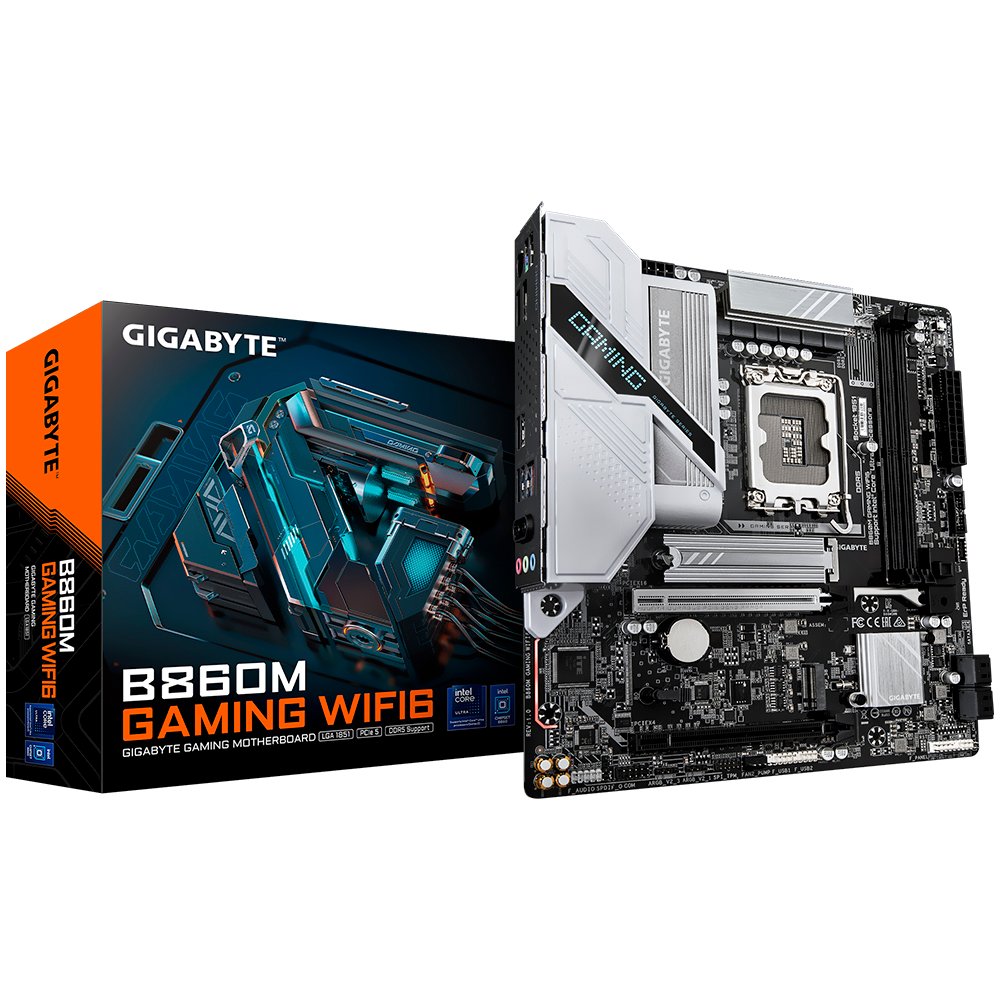 Placa Madre GIGABYTE B860M Gaming WI-FI 6 Socket LGA 1851 DDR5