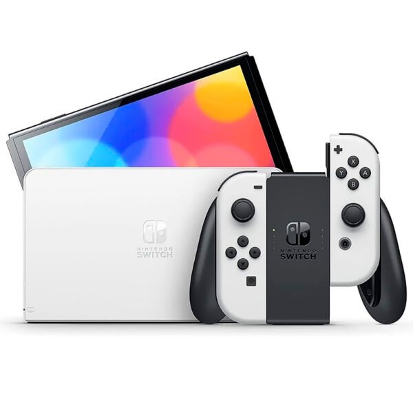 Consola Nintendo Switch OLED 64Gb Negro Blanco (Heg-S-Kaaaa) (Br)