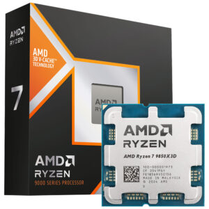 Proc. AMD RYZEN R7-9850X3D AM5 5.6GHZ 104MB 4.7GHZ Base 100-100001973WOF (S Cooler)