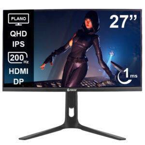 Monit. LED 27" Teros Te - 2754G QHD IPS 200HZ 1MS / FREESYNC / HDMI / DP / Audio Negro