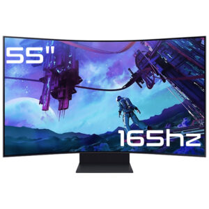 Monit. VA 55" SAMSUNG LS55CG970NNXGO Odyssey Ark G97NC Gaming Curvado UHD 4K 165HZ 1MS / FREESYNC / HDMI / DP / Bt / Audio Negro