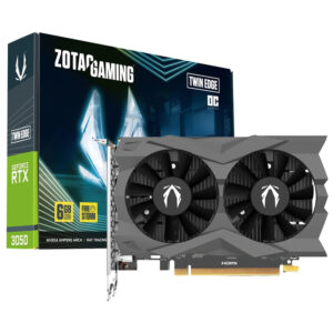 Tarjeta Gráfica 6 GB ZOTAC RTX 3050 Gaming Twin Edge OC 1477 MHZ 96 - BIT GDDR6 / DISPLAYPORT / HDMI Zt - A30510H - 10A
