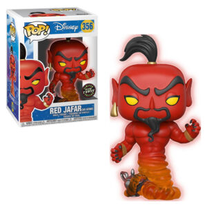Funko Pop Chase Disney Aladdin - Red Jafar 356 (glows In The Dark)