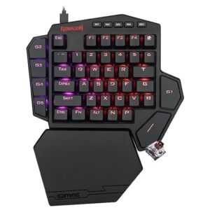 Teclado Gamer Mecánico REDRAGON K585RGB Diti USB RGB-Negro