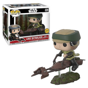 Funko Pop Rides Chase Star Wars - Luke Skywalker With Speeder Bike 229