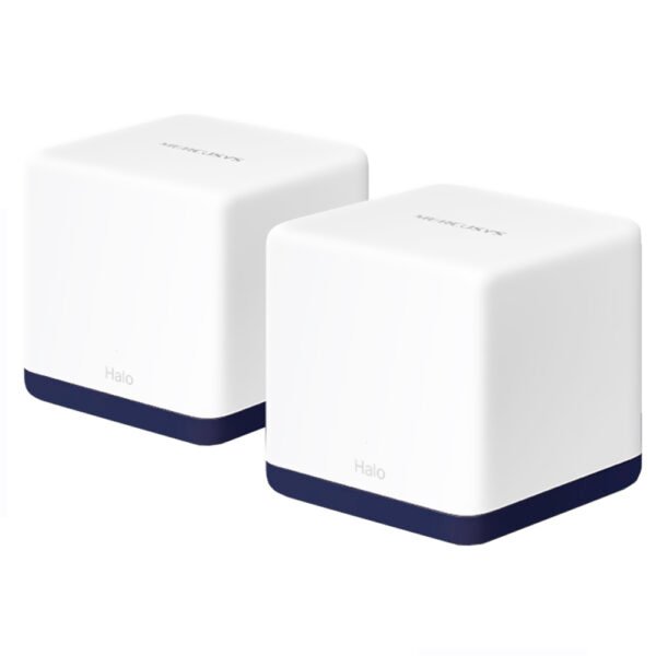 Router Mercusys Halo H50G Whole Home Mesh WI-FI AC1900 Doble Banda 2.4GHZ 5GHZ - BLANCO (KIT CON 2)