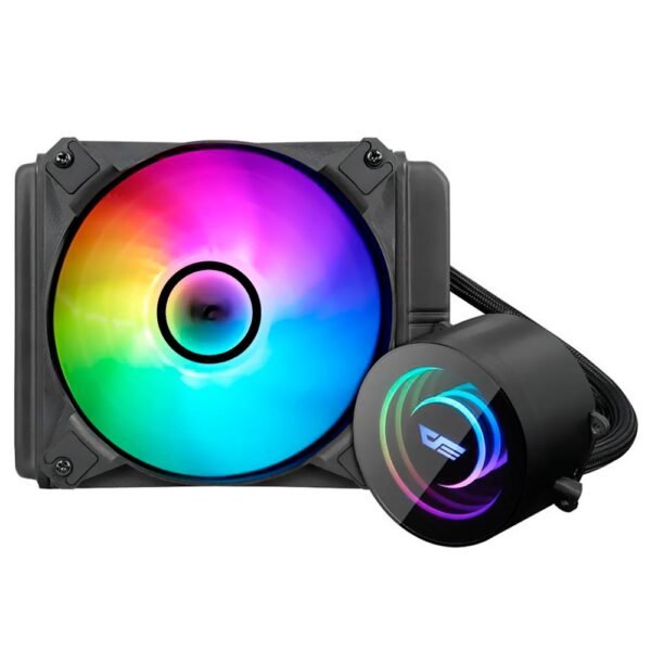 Refrigeración Líquida Darkflash Twister DX-120 V2.6 120mm ARGB Negro High