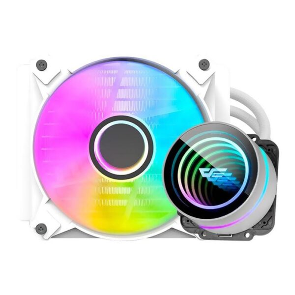 Refrigeración Líquida Darkflash Twister DX-120 V2.6 120mm ARGB Blanco