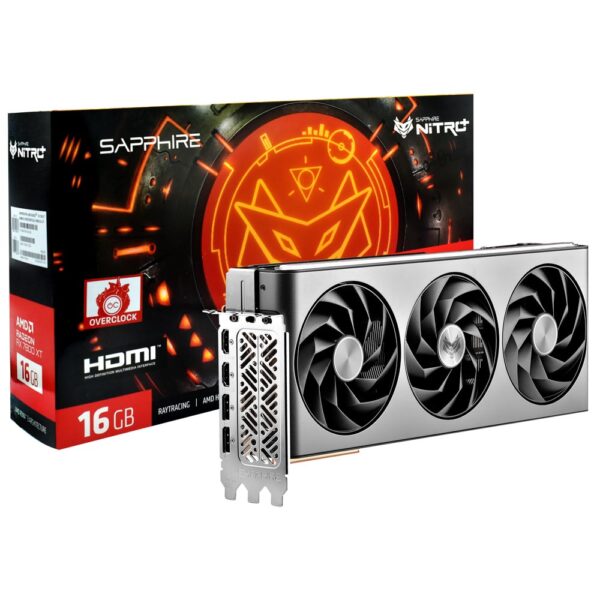 Tarjeta Gráfica SAPPHIRE Nitro+ Gaming OC 16 GB Radeon RX 7800 XT GDDR6 - 11330 - 01 - 20G