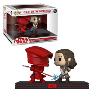 Funko Pop Star Wars - Moments The Last Jedi Rey & Praetorian 2pack