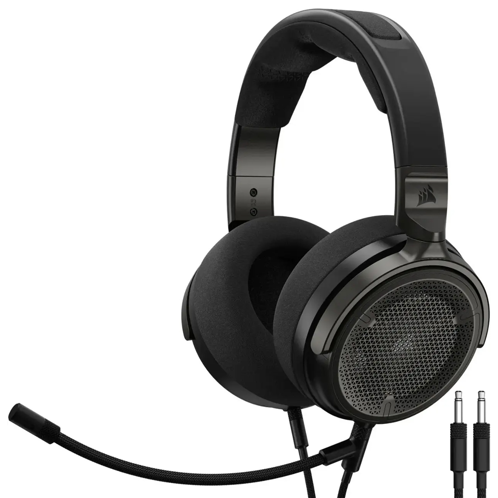 Auricular Gamer Corsair Virtuoso Pro Open Back Con Cable Negro (CA-9011370-NA)