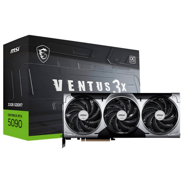 Tarjeta Gráfica MSI Ventus 3X OC 32 GB GeForce RTX 5090 GDDR7-912-V530-060