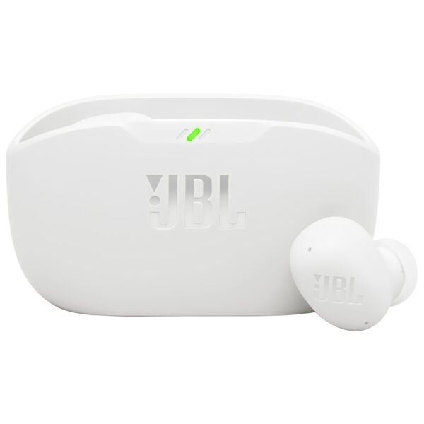 Auricular JBL Vibe Buds 2 Perfect Fit TWS Bluetooth Blanco