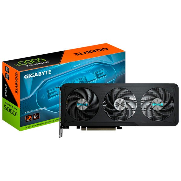 Tarjeta Gráfica GIGABYTE Eagle Max OC 8 GB GeForce RTX 5060TI GDDR7-GV-N506TEAGLEMAX OC-8GD