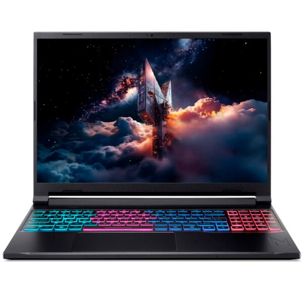 Notebook Gamer Acer Nitro V 16S AI ANV16S-41-R2DX AMD Ryzen 7 260 Pantalla Wqxga 16" 16GB RAM 1Tb SSD Windows 11 Home GeForce RTX5070 8GB-OBSIDIANA Negro (Inglés)