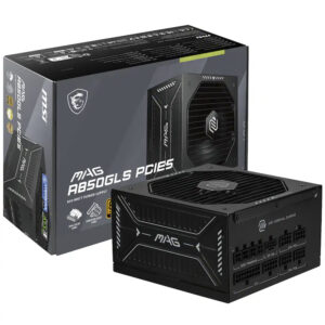 Fuente de Alimentación Msi Mag A850GLS 850W ATX 3.1 Modular 80 Plus Gold