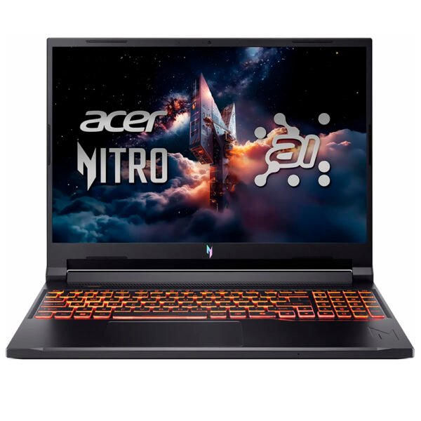 Notebook Gamer Acer Nitro V 16 ANV16-72-72ZY Intel Core 7 240H Pantalla WUXGA 16" 16GB RAM 512GB SSD Windows 11 GeForce RTX5070 8GB-OBSIDIANA Negro (Inglés)