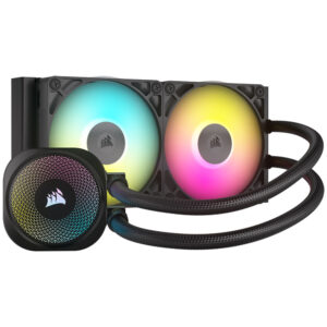 Cooler P/ Proc. Corsair Hydro Icue Link Titan 240 Rx RGB 240mm Negro CW-9061016-WW