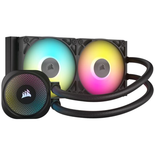 Refrigeración Líquida Corsair Icue Link Titan 240 Rx 240mm RGB NEGRO-CW-9061016-WW