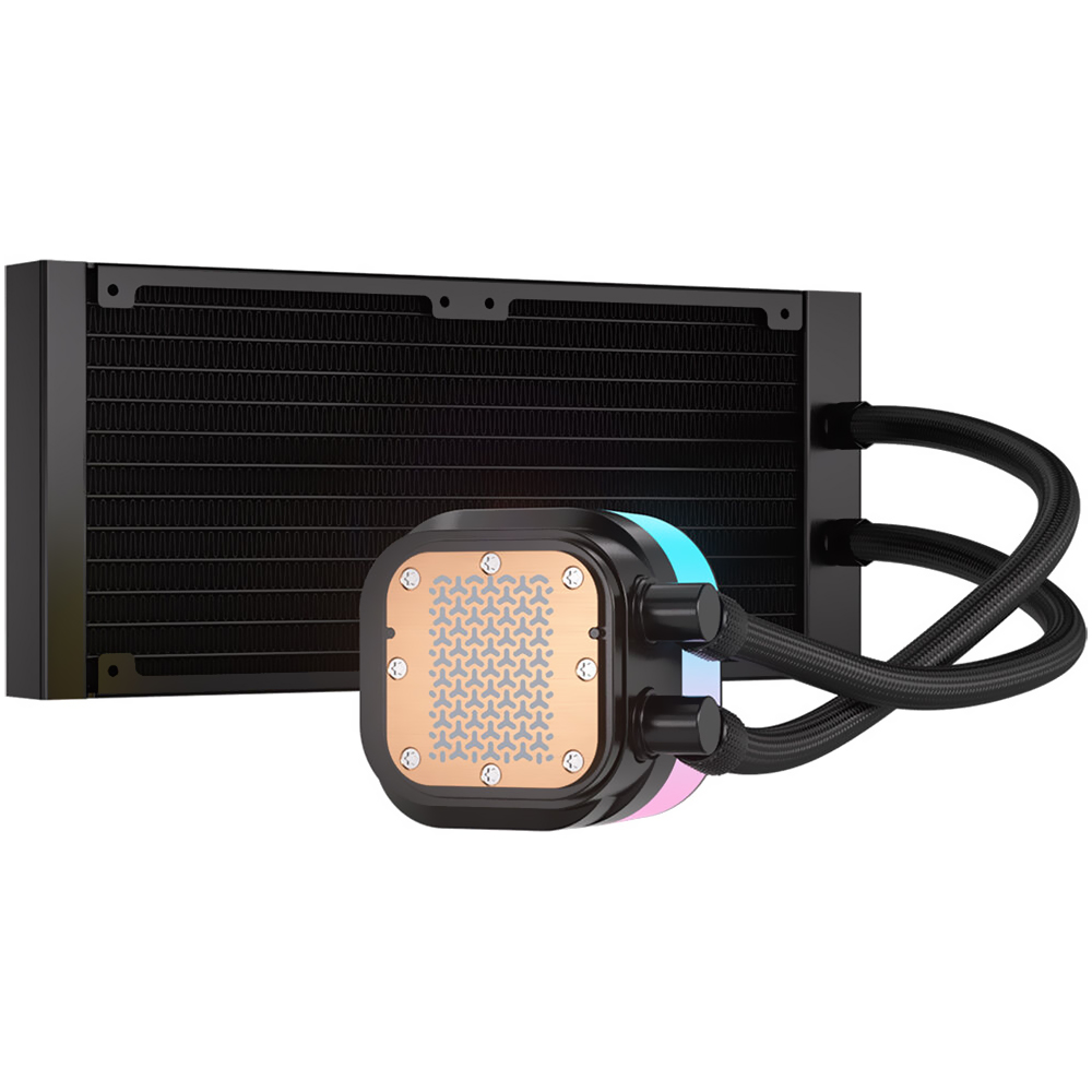 Cooler P/ Proc. Corsair Hydro Icue Link Titan 240 Rx RGB 240mm Negro CW-9061016-WW