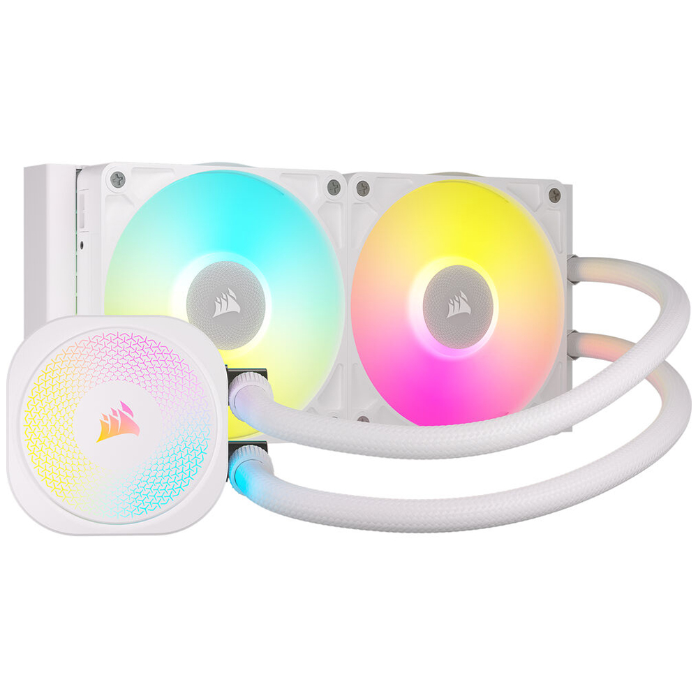 Cooler P/ Proc. Corsair Hydro Icue Link Titan 240 Rx RGB 240mm Blanco CW-9061020-WW