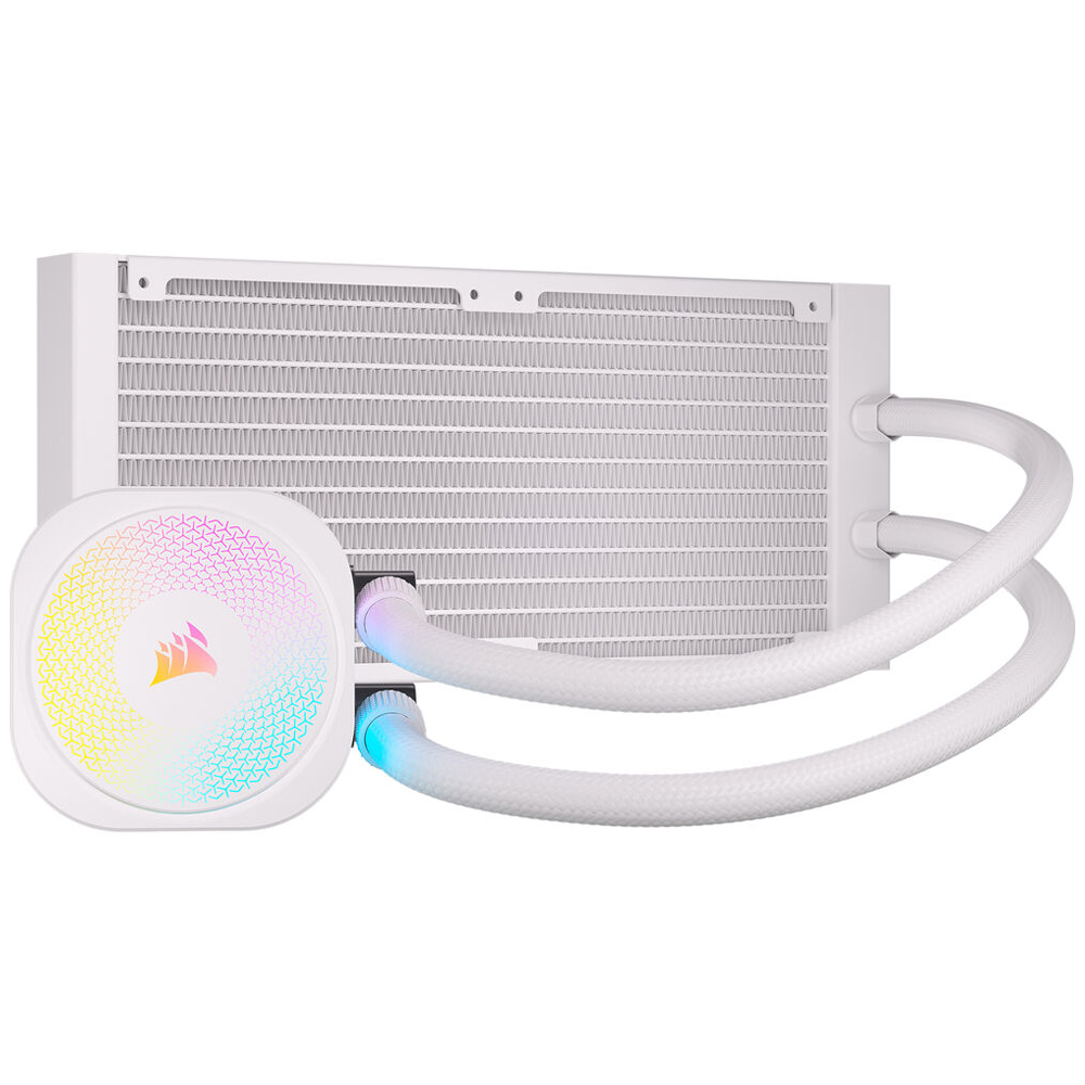 Cooler P/ Proc. Corsair Hydro Icue Link Titan 240 Rx RGB 240mm Blanco CW-9061020-WW