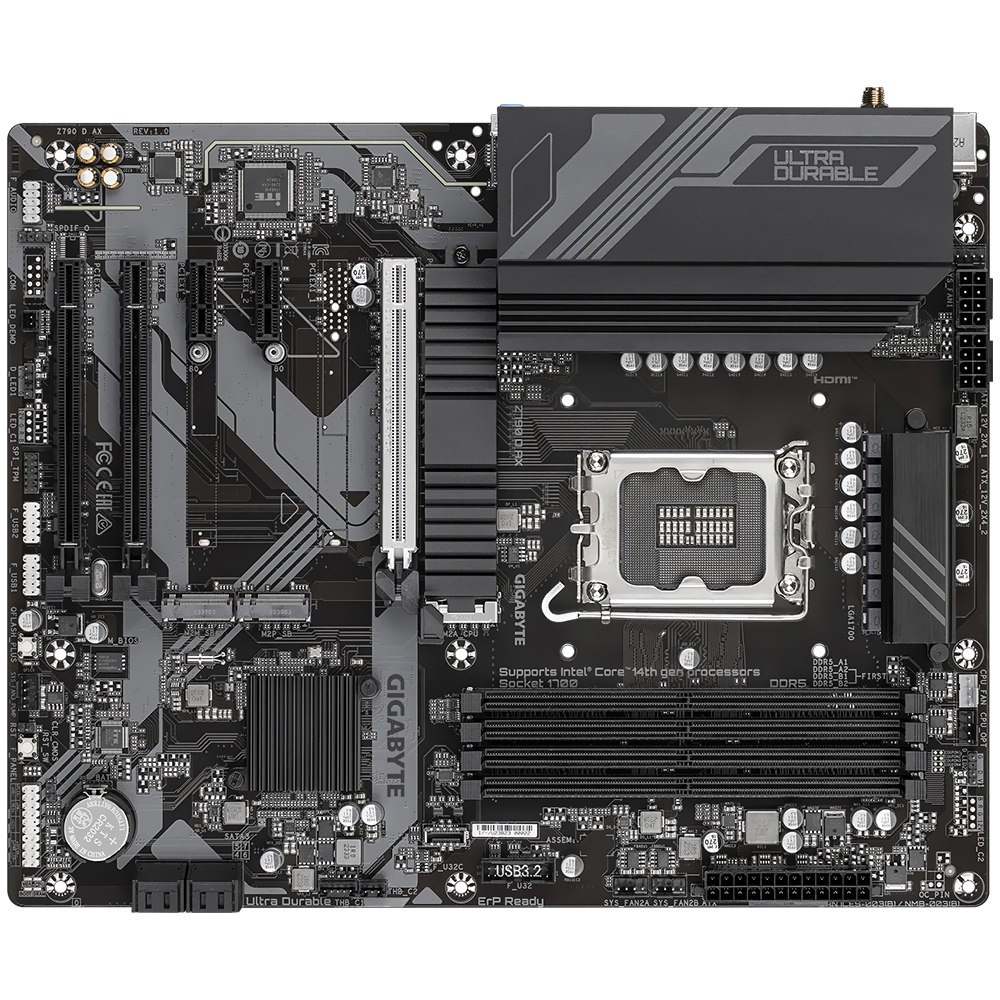 Placa Madre GIGABYTE Z790 D AX Socket LGA 1700 DDR5