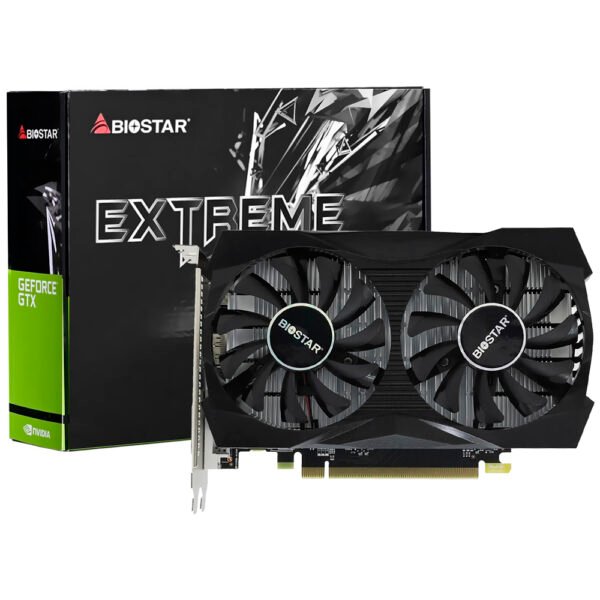 Tarjeta Gráfica BIOSTAR Extreme Gaming 4 GB GeForce GTX 1050 GDDR5-VN1055XF41-TN2RA-BS2