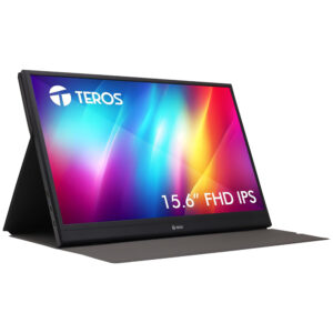 Monitor Portátil Teros Te - 1501S 15.6" Full HD IPS - Negro